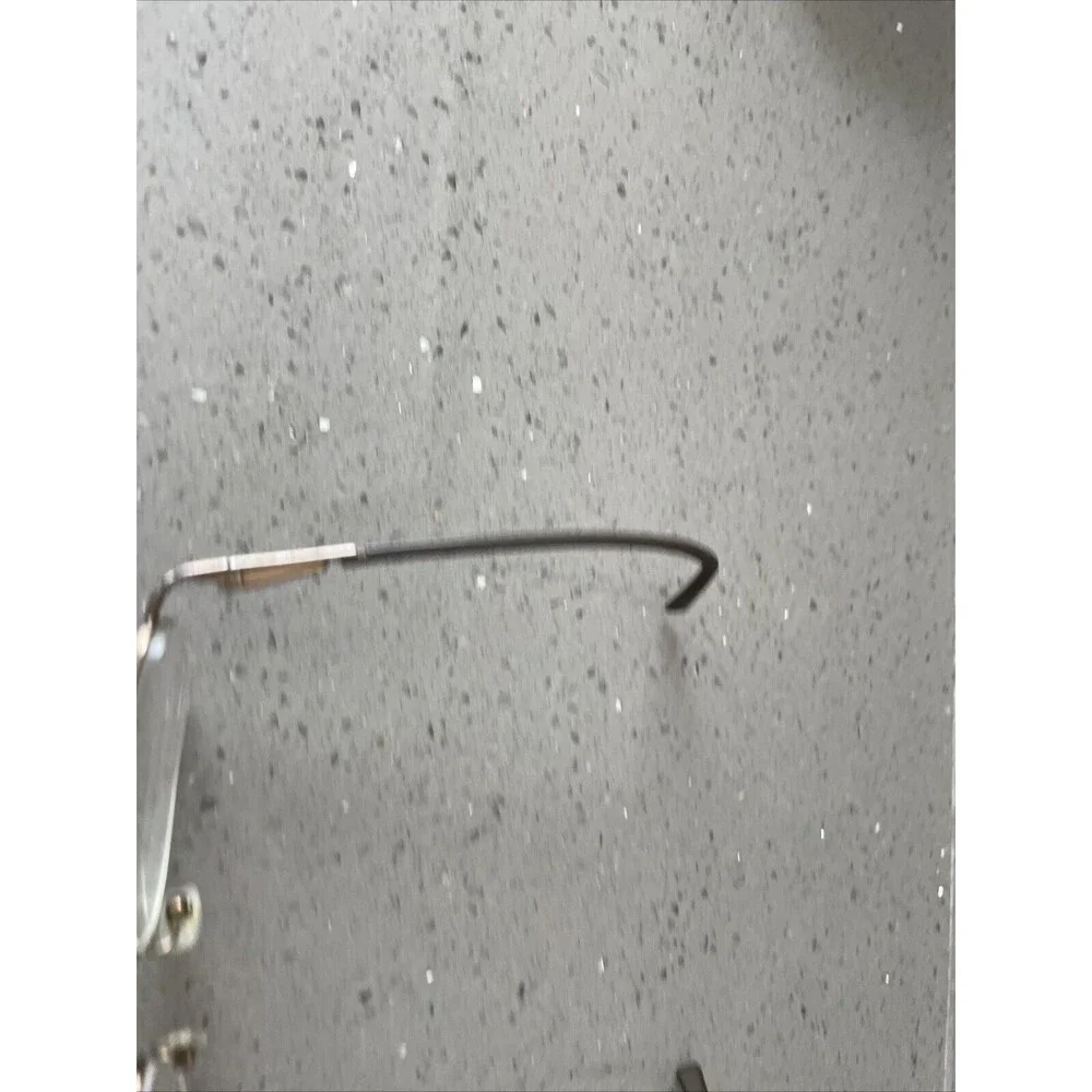 DKNY 6227 2225 50 18 135 Eyeglasses Frames Only Half Rim Flex Hinges brown Italy